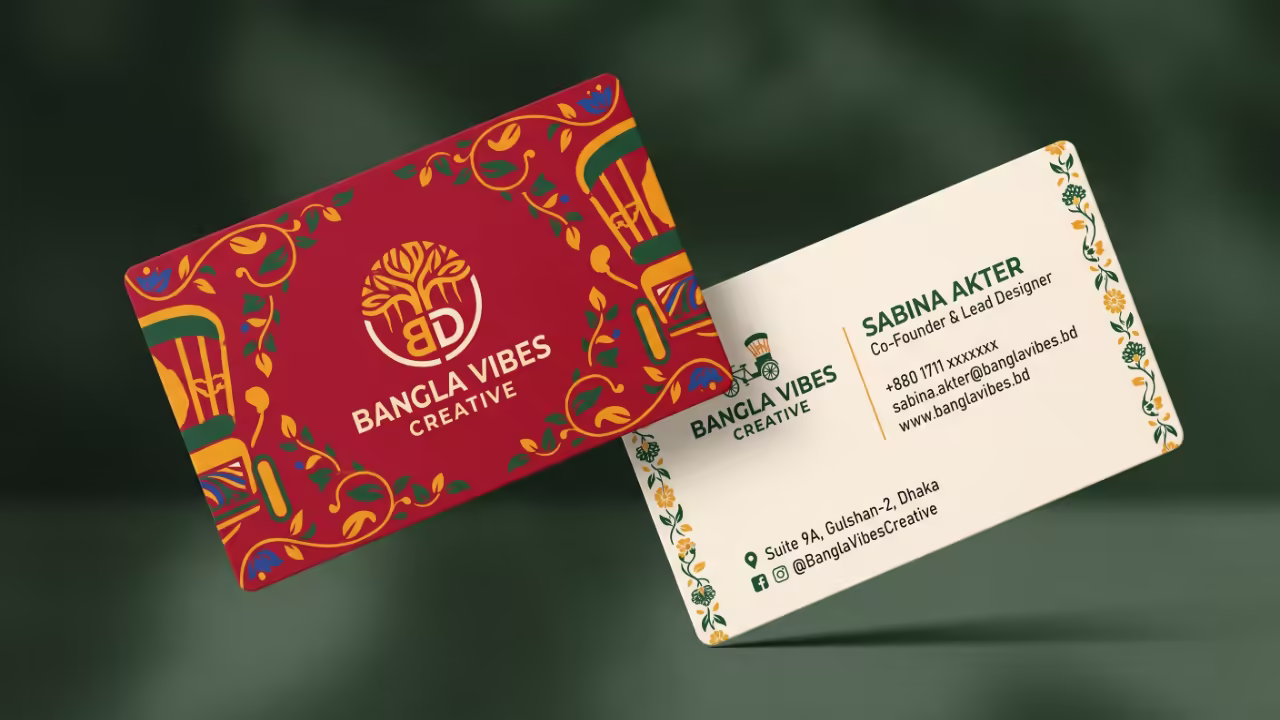 Corporate Business Card Design Kit